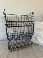 3x stapelbare opbergmanden van de Kwantum, Ophalen of Verzenden, Zo goed als nieuw, Rechthoekig, Overige materialen