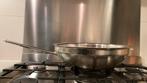 Demeyere wokpan 36 cm, Huis en Inrichting, Keuken | Potten en Pannen, Ophalen, Gebruikt, Rvs, Wok