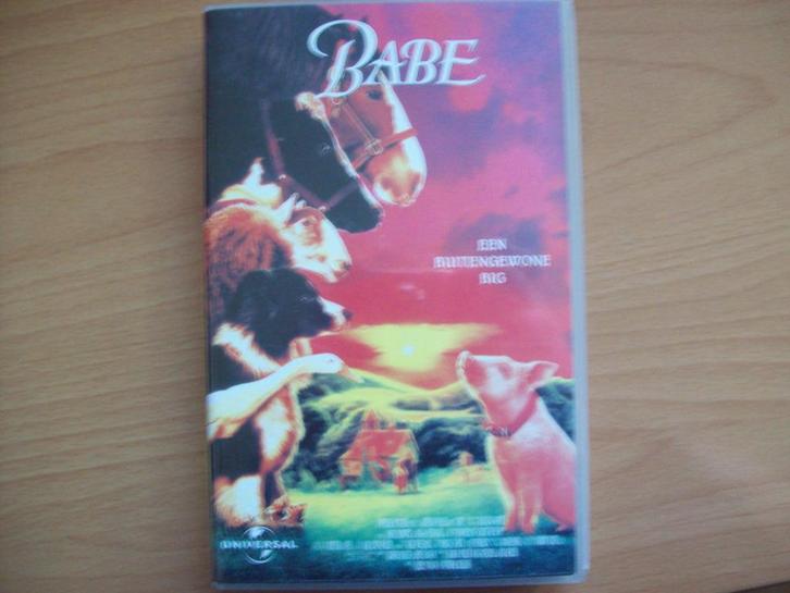 Babe: Een buitengewone big (VHS, nieuw in folie!), Cd's en Dvd's, VHS | Kinderen en Jeugd, Nieuw in verpakking, Kinderprogramma's en -films