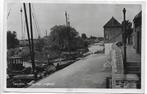 Leerdam haven met lingewal, Ophalen of Verzenden, 1920 tot 1940, Gelopen, Zuid-Holland