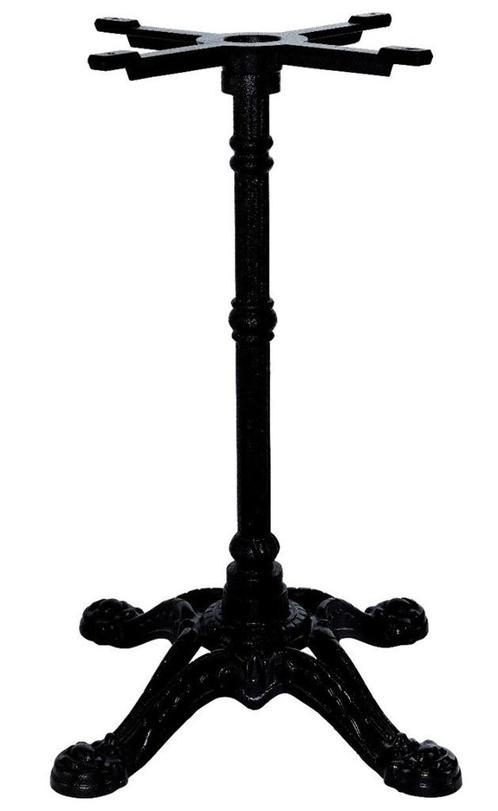 Tafelonderstel gietijzer 1 poot 72 cm hoog Bistro 4, Huis en Inrichting, Tafelonderdelen, Nieuw, Tafelpoot, 50 tot 100 cm, 50 tot 100 cm