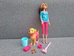 Barbie met hond, Ophalen of Verzenden, Zo goed als nieuw, Barbie