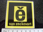 sticker van enckevort logo, Verzenden, Zo goed als nieuw, Bedrijf of Vereniging
