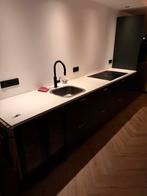 Keukenblad met wasbak! Zgan 3,06m en 2,46 bij 40, Ophalen, Zo goed als nieuw