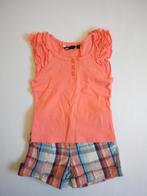 Geruit korte broek met hempje 92, Ophalen of Verzenden, Gebruikt, Meisje, Broek