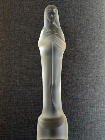 Stef Uiterwaal -Glasfabriek Leerdam 1932  Madonna met Kind beschikbaar voor biedingen
