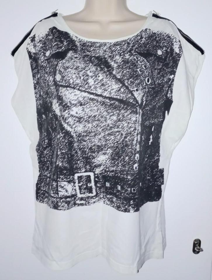 2-Bizzy top maat XL (44/46), Kleding | Dames, Grote Maten, Zo goed als nieuw, Shirt of Top, Zwart, Ophalen of Verzenden