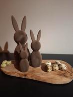 3D Geprinte Paashazen Familie - Verschillende Kleuren, Ophalen of Verzenden, Nieuw