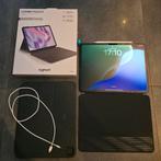 Apple iPad Pro 2024 M4 + Apple Pencil Pro + Toetsenbord.zgan, Computers en Software, Apple iPads, 13 inch of meer, Zwart, Ophalen of Verzenden