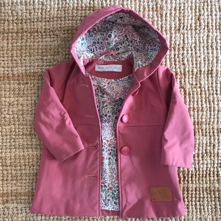 Softshell jasje, mooie kwaliteit, Mon Petit Loup, maat 86-92, Kinderen en Baby's, Kinderkleding | Maat 92, Zo goed als nieuw, Meisje