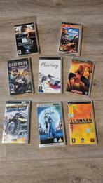 8 x PSP [PlayStation portable] games., Spelcomputers en Games, Overige genres, 1 speler, Ophalen of Verzenden, Zo goed als nieuw
