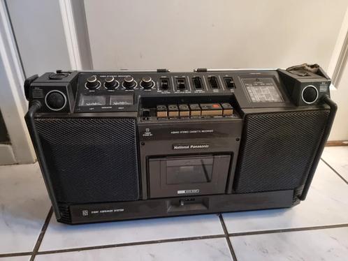 National panasonic rs 4250 getto blaster jaren 70 80, Audio, Tv en Foto, Radio's, Gebruikt, Radio, Ophalen of Verzenden