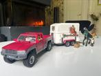 Schleich Horse Club Pickup met Trailer 42346, Jongen of Meisje, Ophalen of Verzenden, Zo goed als nieuw