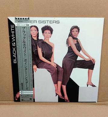 Lp Pointer sisters black and white 1981 Japan vinyl  beschikbaar voor biedingen