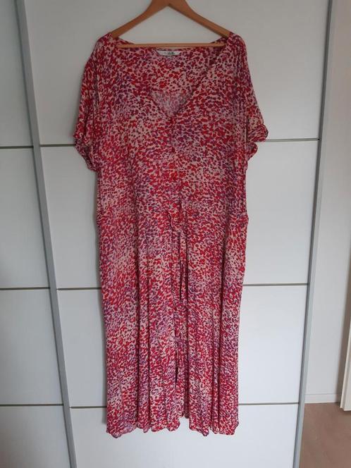 Jurk Miljuschka by Wehkamp Maat 54, Kleding | Dames, Jurken, Zo goed als nieuw, Maat 46/48 (XL) of groter, Rood, Onder de knie