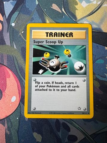 Pokémon kaart Super Scoop Up #98 Neo Genesis beschikbaar voor biedingen