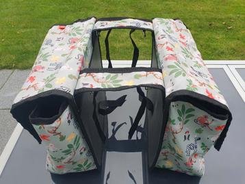 Dubbele Safari Fietstassen - Hema beschikbaar voor biedingen