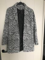 dames driekwartsjas panterprint grijs maat L, Ophalen of Verzenden, Zo goed als nieuw, Maat 42/44 (L), Grijs