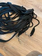 Dubbele longeerlijn zwart, Dieren en Toebehoren, Ophalen of Verzenden, Zo goed als nieuw, Overige soorten