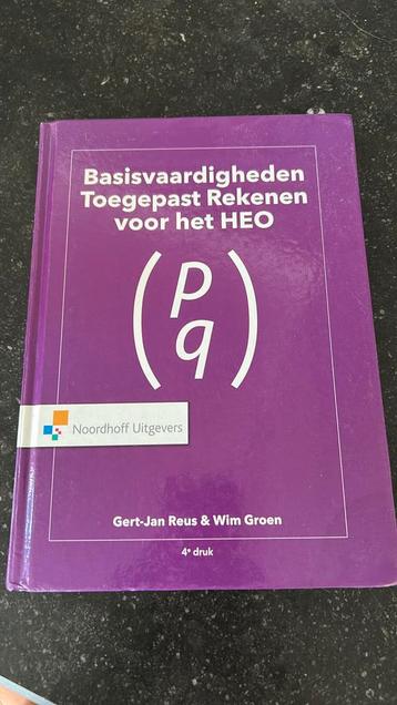 Basisvaardigheden Toegepast Rekenen voor het HEO beschikbaar voor biedingen