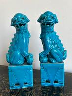 Set Chinese foo dogs (tempelleeuwen), Antiek en Kunst, Ophalen of Verzenden