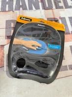 Fellowes Crystals Gell Gel muismat met polssteun zwart, Nieuw, Ophalen of Verzenden, A, Ergonomisch