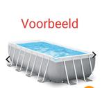 400x200x99 cm zwembad met pomp, Ophalen, Zo goed als nieuw