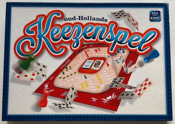 Keezenspel Oud Hollands Keezen Bordspel - 2 tot 4 Spelers, Hobby en Vrije tijd, Gezelschapsspellen | Bordspellen, Zo goed als nieuw