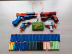 5 x nerf pistool met 70 pijltjes, Ophalen of Verzenden, Zo goed als nieuw