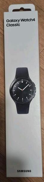 Samsung Galaxy Watch 4 Classic Nieuw Geseald in Doosje, Zwart, Nieuw, Samsung ⌚️, Ophalen of Verzenden