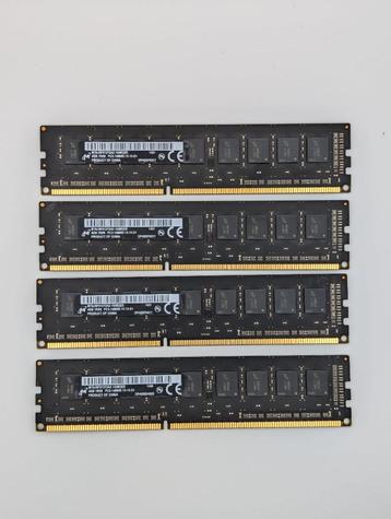 RAM 4GB 1866MHz DDR3 x 4 (from Mac Pro 2013) ZGAN beschikbaar voor biedingen