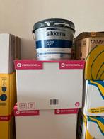 Sikkens Alpha mat muurverf RAL 9010. 30 liter in totaal., Ophalen of Verzenden, Nieuw, Wit, Verf