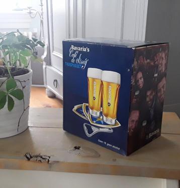 Bavaria thuispakket de kroeg - 2 glazen, bierviltjes, opener beschikbaar voor biedingen