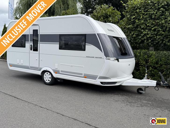 Hobby Excellent Edition 460 UFE Mover,Oyster sat.,voort., Caravans en Kamperen, Caravans, Bedrijf, tot en met 4, 1000 - 1250 kg