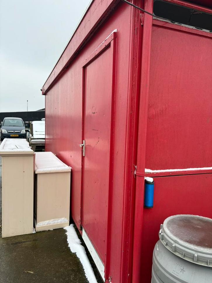 Bouwkeet 3x6 gratis af tehalen., Doe-het-zelf en Verbouw, Bouwketen en Schaftketen, Gebruikt, Ophalen