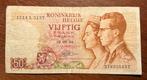 Oude belgische bankbiljet 50fr, Ophalen of Verzenden
