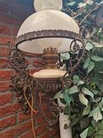 Oude olielamp / hanglamp, Antiek en Kunst, Antiek | Lampen, Ophalen