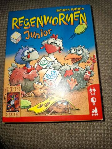 Regenwormen Junior spel 999 games beschikbaar voor biedingen