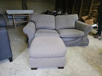 Ikea Ektorp 2 zits en poef - afbeelding 3