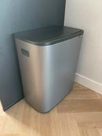 Brabantia Bo Touch 1x60 liter inclusief zakkw, Ophalen, 50 tot 75 cm, 40 liter of meer, Zo goed als nieuw