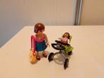 Playmobil 5491 moeder met kinderwagen compleet., Kinderen en Baby's, Speelgoed | Playmobil, Complete set, Ophalen of Verzenden
