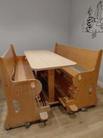 BSO Tafel met Banken, Ophalen, Gebruikt, Modern, Minder dan 4 stoelen