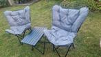 NIEUW luxe opvouwbare camping lounge tuinmeubel set, Ophalen of Verzenden, Nieuw