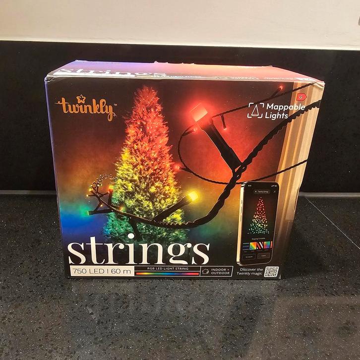 Twinkly Strings 750 LED RGB - 60 meter - Nieuw, Diversen, Kerst, Nieuw, Ophalen of Verzenden