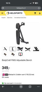 BodyCraft F605 Adjustable Bench fitnessbank, Ophalen, Zo goed als nieuw, Krachtstation