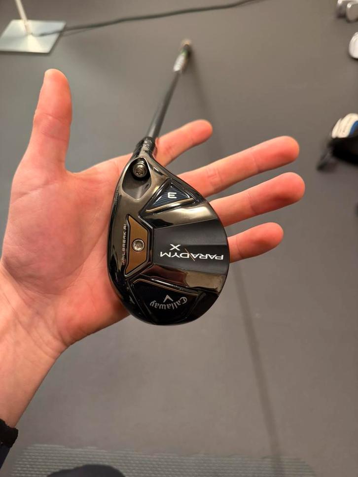 Callaway Paradym hyb 3 - S flex - New - Testen ok! 6H1054, Sport en Fitness, Golf, Nieuw, Club, Callaway, Ophalen of Verzenden