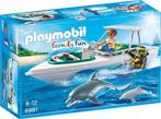 PLAYMOBIL Family Fun Duiktrip met plezierboot - 6981, Ophalen of Verzenden, Zo goed als nieuw, Complete set