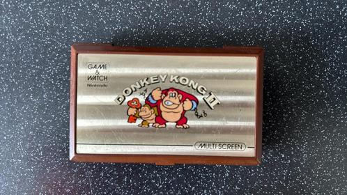 Game & Watch Donkey Kong II / 2 Nintendo multiscreen, Spelcomputers en Games, Games | Nintendo Game Boy, Gebruikt, Avontuur en Actie