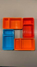 HIP Amsterdam patatbakjes van melamine vintage, Huis en Inrichting, Keuken | Servies, Ophalen of Verzenden, Gebruikt, Overige stijlen
