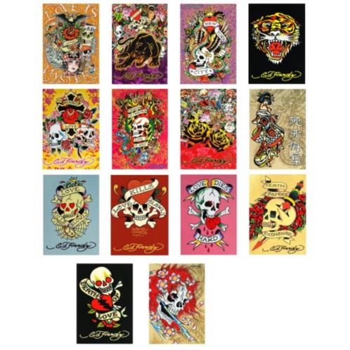 Verschillende Ed Hardy kaarten bij Stichting Superwens!, Diversen, Wenskaarten, Nieuw, Ophalen of Verzenden